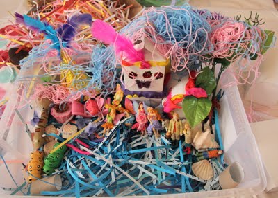 Child-Created Sensory Bins