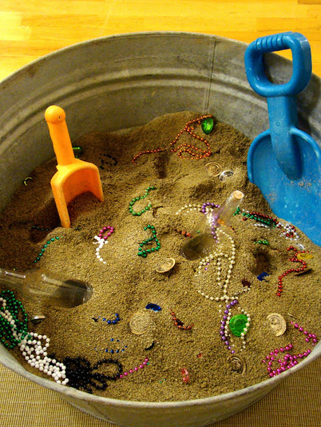 Dynamite Pirate Themed Sensory Bins