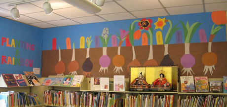 Planting A Rainbow - Spring Bulletin Board