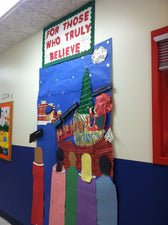 For Those Who Truly Believe! - Christmas Bulletin Board