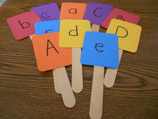 Popsicle Alphabet Matching Game