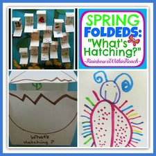 "What's Hatching?" Spring 'Fold-a-Book' Activity