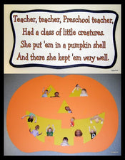 Teacher, Teacher, Preschool Teacher! - Fall Bulletin Board Idea