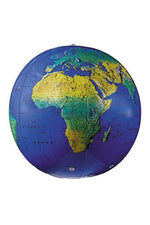 Inflatable Topographical Globe 12In