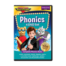 Phonics, 4 DVD Set