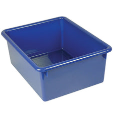 5 Inch Stowaway Letter Box Blue No Lid 13 x 10-1/2 x 5