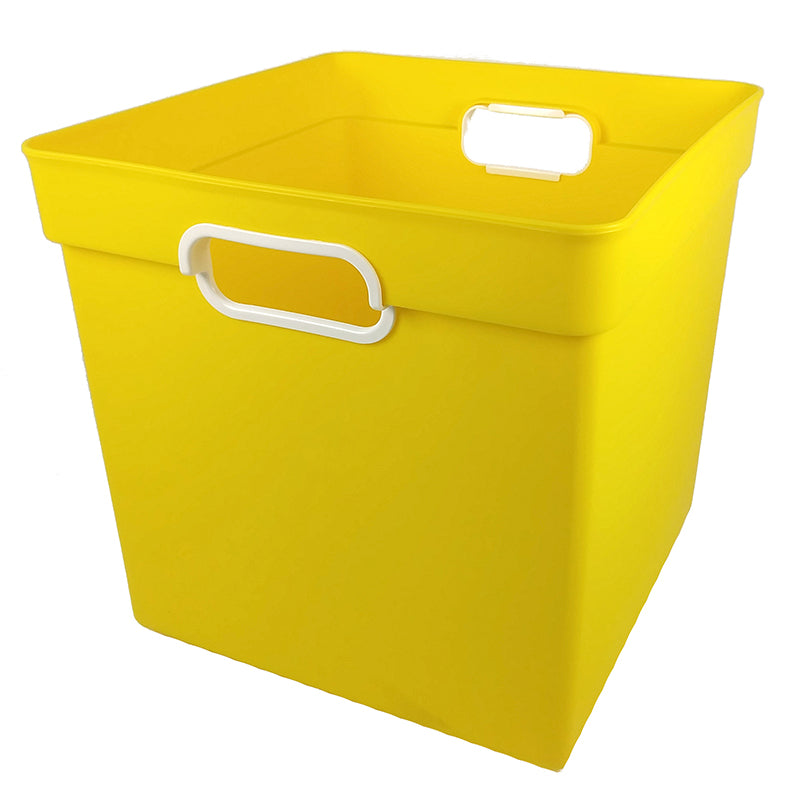 Cube Bin, Yellow 