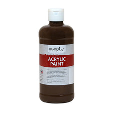 Acrylic Paint 16 Oz Burnt Umber 