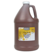 Little Masters Brown 128 Oz Washable Paint