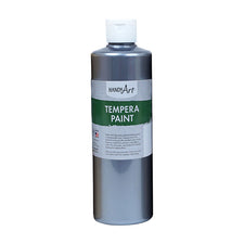 Handy Art® Tempera Paint, 16 Oz Metallic Silver