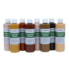 Handy Art® Tempera Paint, 8 Oz Set of 8 Multicultural Colors