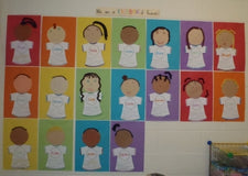 A Rainbow of Friends - Back-To-School Bulletin Board