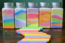 Rainbow Salt Jars