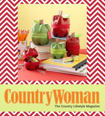 Fun Fall Centers Using Recycled Soda Bottle Apples