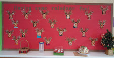 Having Some Reindeer Fun! - Christmas Bulletin Board Idea