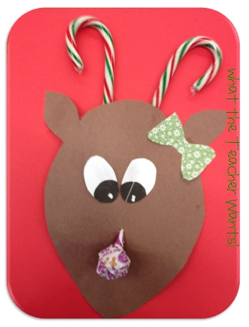 Last Minute Reindeer Christmas Craft for Kids