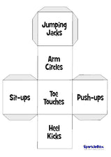 Heart Health Month - Roll & Exercise Game