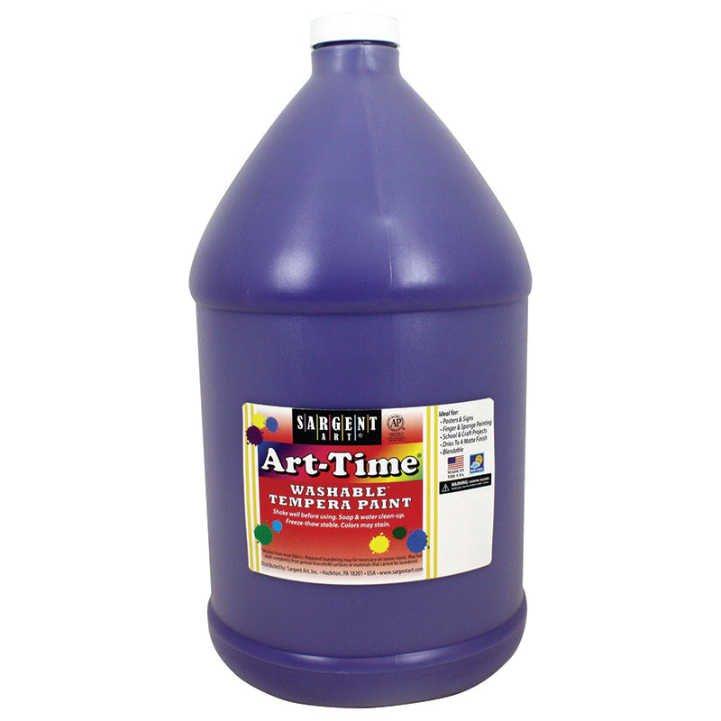 Sargent Art ® Washable Tempera Paint, 1 Gallon Violet
