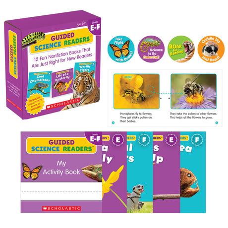 Guided Science Readers Parent Pack: Levels E-F