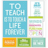 Inspirational Quotes Poster Bulletin Board Set 