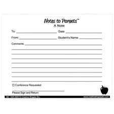 Notes to Parents™ - Blank Note