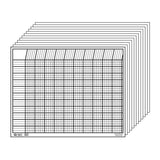 Horizontal Chart Set - White