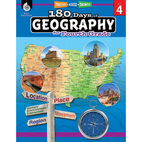 180 Days of Geography for Fourth Grade