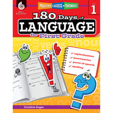 Practice, Assess, Diagnose: 180 Days of Language for First Grade