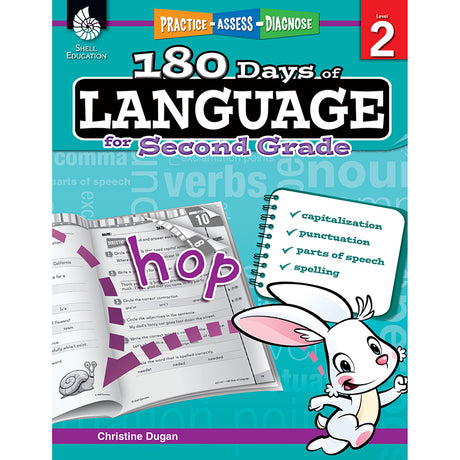 Practice, Assess, Diagnose: 180 Days of Language for Second Grade