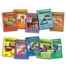 Set of 10 Memory Games 