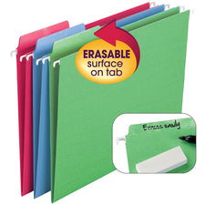 FasTab® Hanging Folders, 18 Per Package