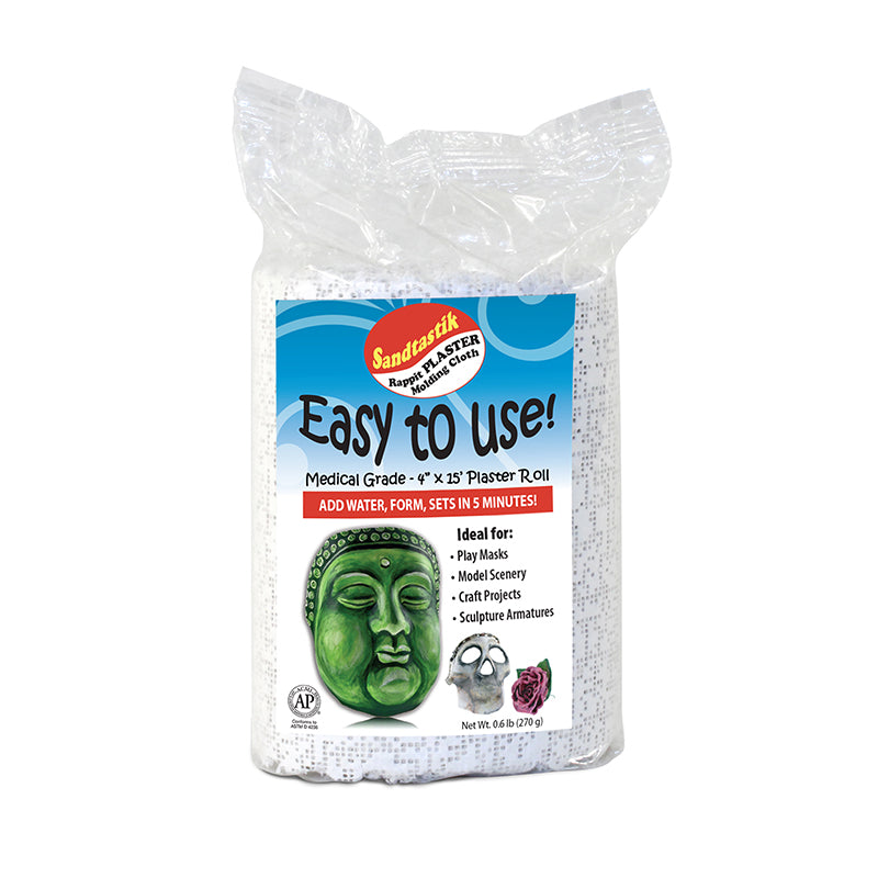 Rappit Plaster Cloth, Medical Grade - 4" x 15' Roll 