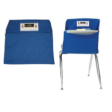 Blue Seat Sack, Small 12 Inch Chair Storage Pocket