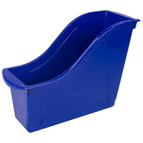 Small Book Bin, Blue 