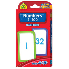 Numbers 1-100 Flash Cards