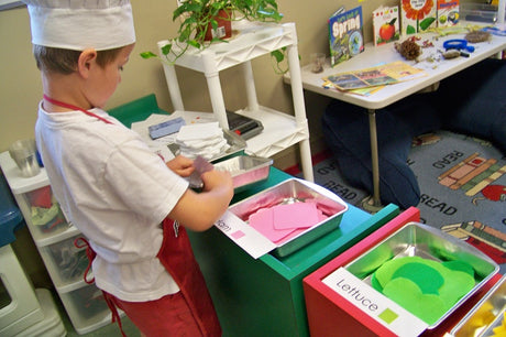 Pretend Play - A Sandwich Shop in Kinder!