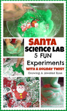 Santa Science Lab - 5 Fun Holiday Experiments!