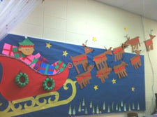 Happy Christmas To All And To All A Good-night! - Christmas Bulletin Board