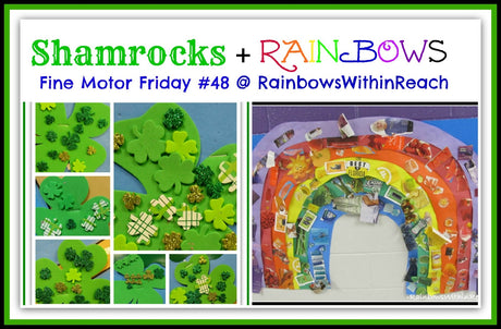 Shamrocks & Rainbows - Fine Motor Skill Practice