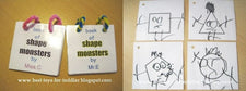 Drawing Shape Monsters!