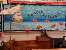 Ocean Themed Elementary Classroom Decorating Ideas