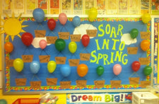 Soaring To Success! - End of the Year Bulletin Board
