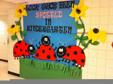 Look Who's Been Spotted! - Back-To-School Wall Display