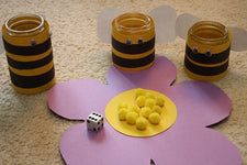 Bee Themed Pollen Counting Activity