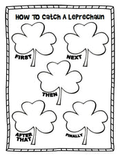 "How To Catch A Leprechaun" Printable Graphic Organizer