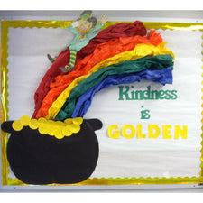 Kindness is Golden! - St. Patrick's Day Bulletin Board