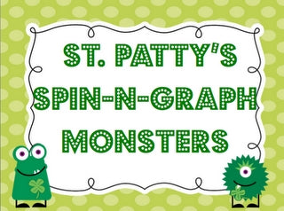 St. Patrick's Day Spin &amp; Graph Monsters