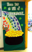 Full of Treasure! - St. Patrick's Day Door Display