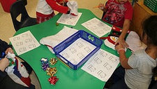 Christmas Math Center: Stocking Count