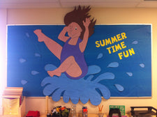 "Summer Time Fun!" Bulletin Board Idea